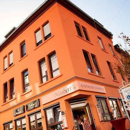 Neubert'S Gasthaus Am Rhein Ланштайн Екстер'єр фото