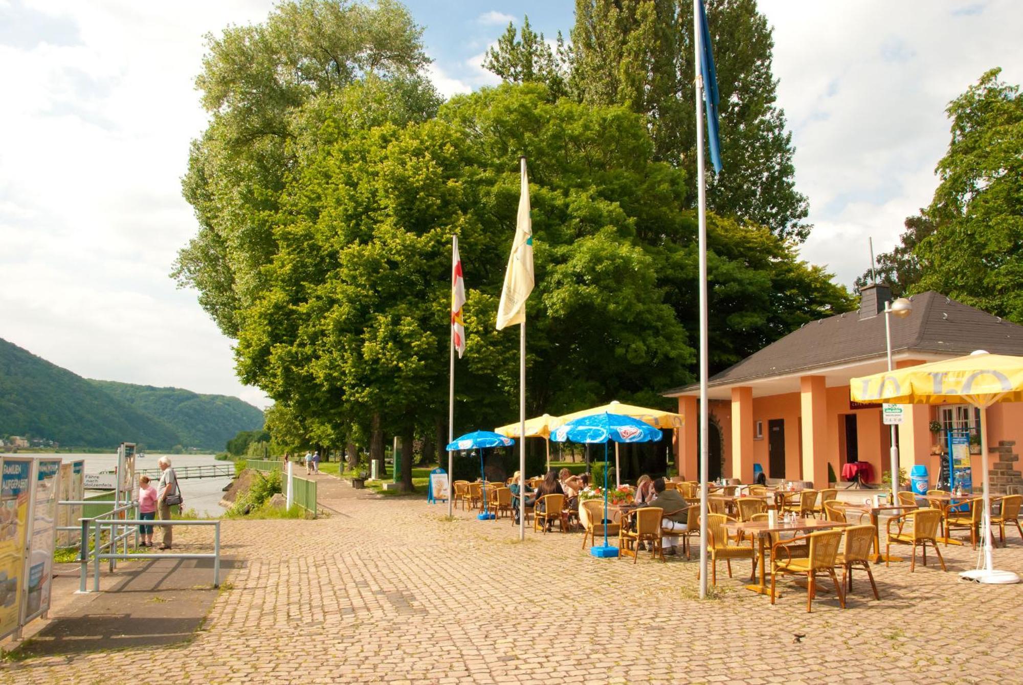 Neubert'S Gasthaus Am Rhein Ланштайн Екстер'єр фото