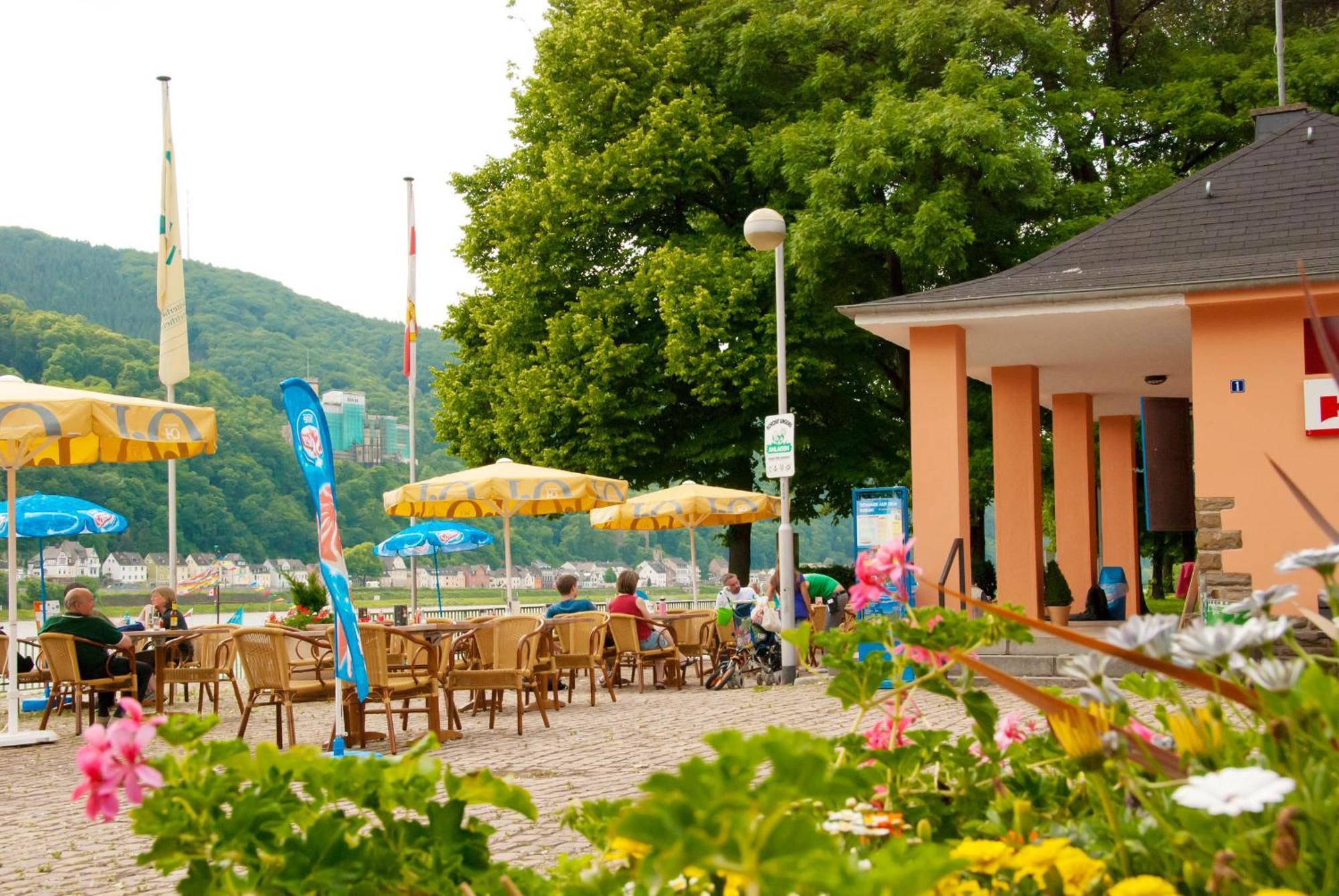 Neubert'S Gasthaus Am Rhein Ланштайн Екстер'єр фото