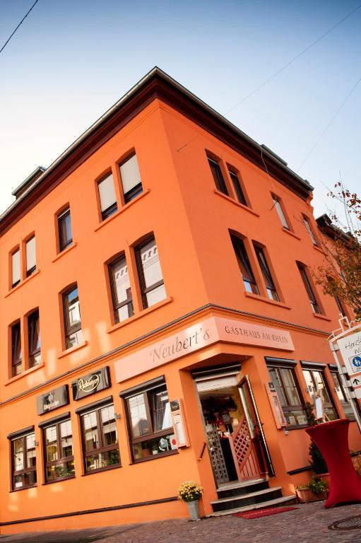 Neubert'S Gasthaus Am Rhein Ланштайн Екстер'єр фото